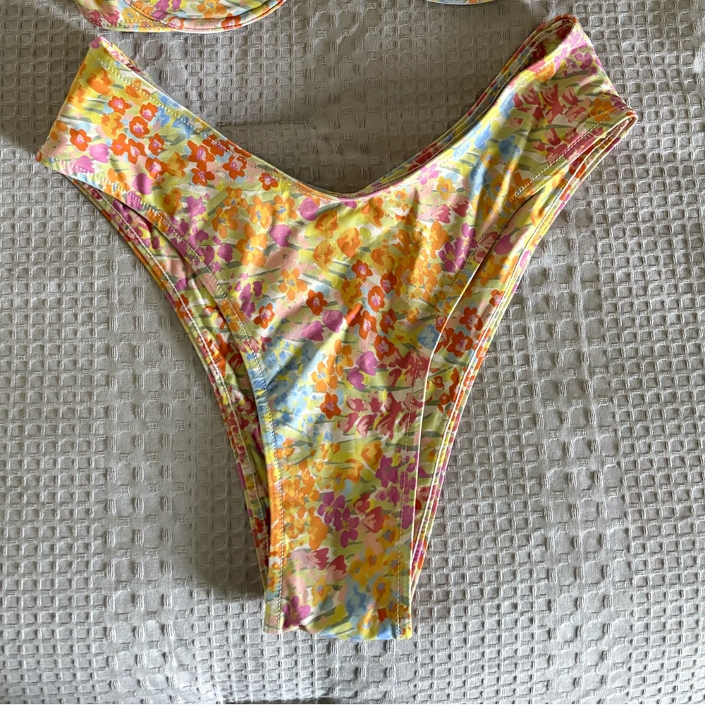 Stone Fox Nola Bikini Bottom Flower Fields